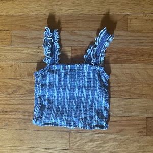 Hollister Cropped Tank Top